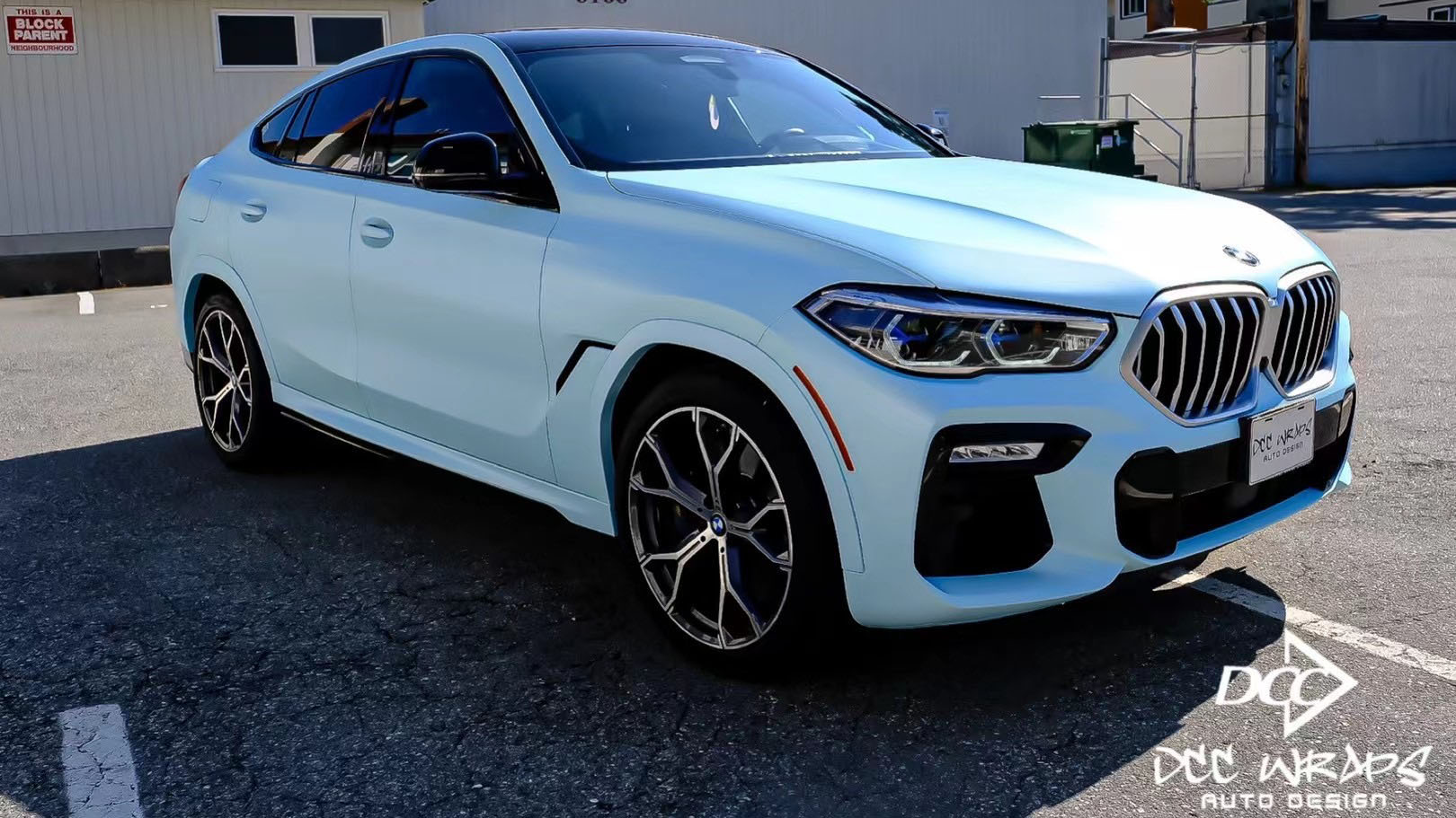 BMW X6 wrapped muriwai white