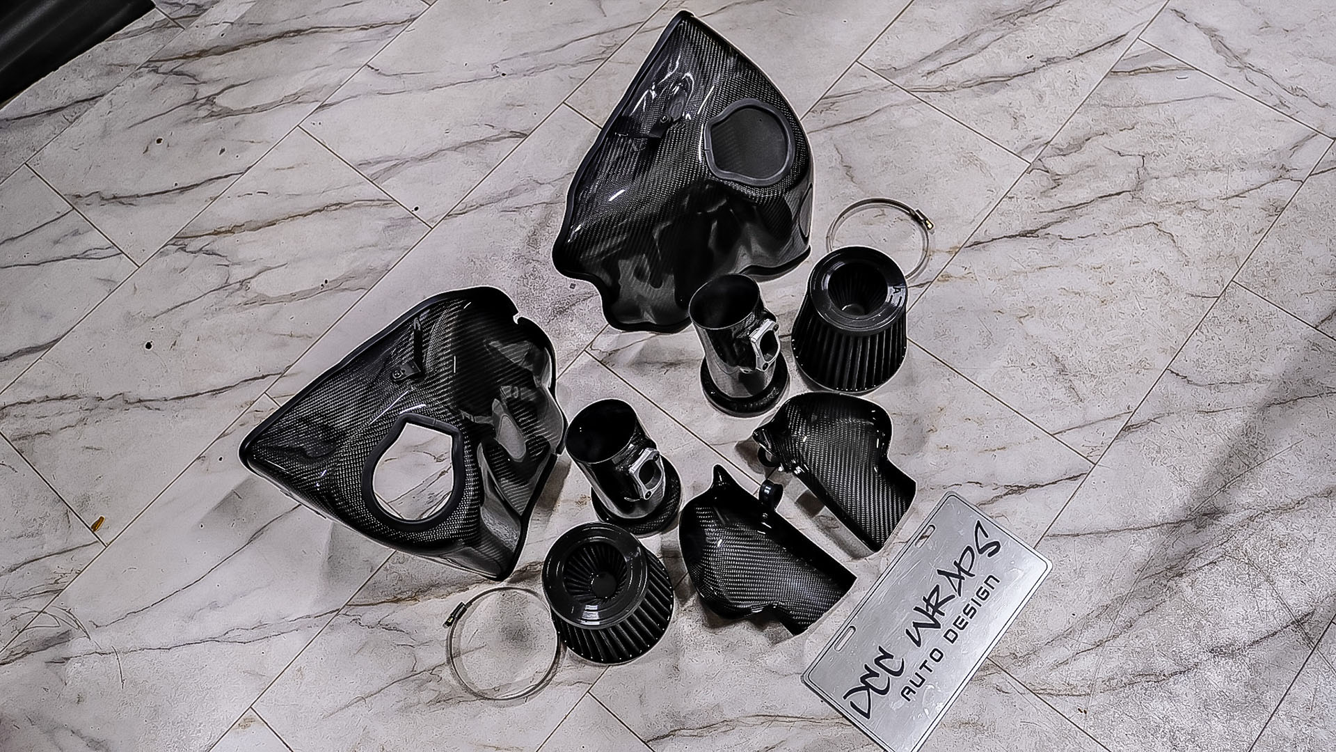 BMW M5 installed ARMASPEED intake