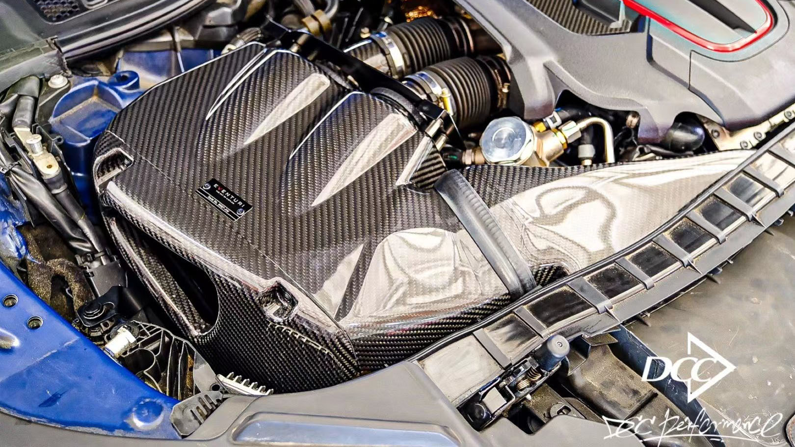 2017 Audi RS7 installed Eventuri carbon fiber intake